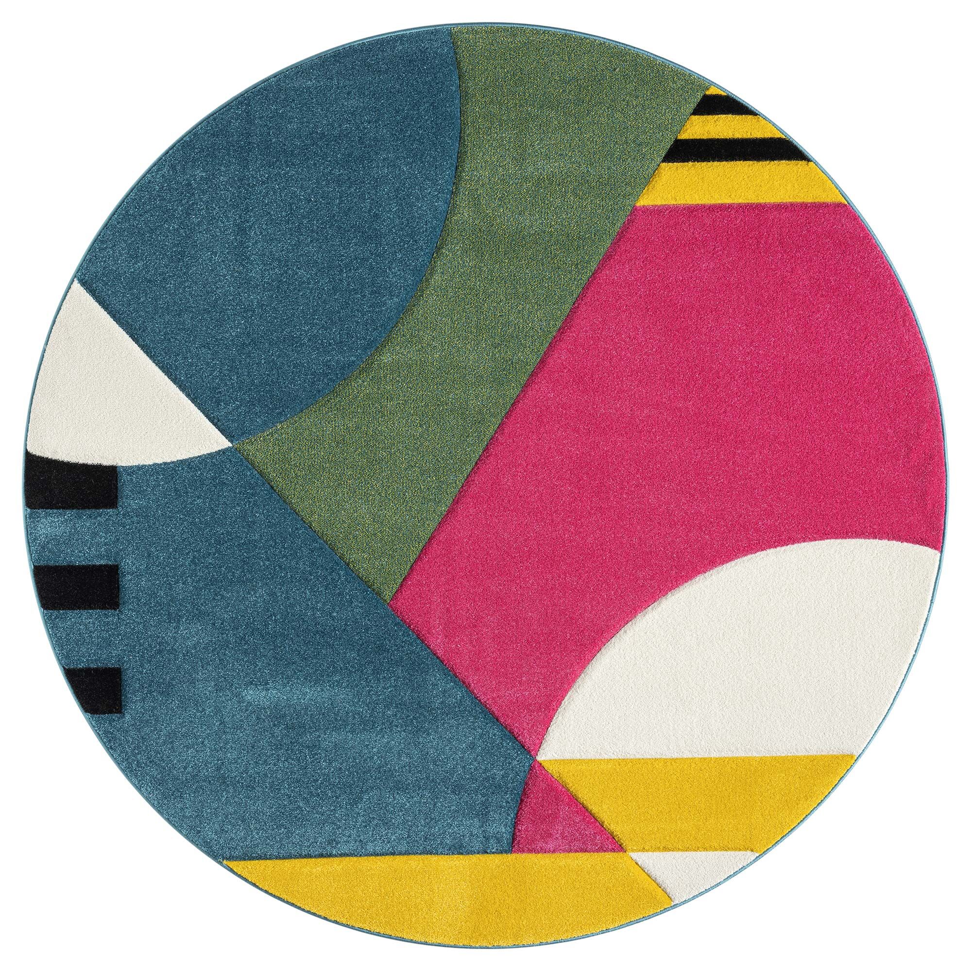 Large View Marvel Modern Geometric Rug