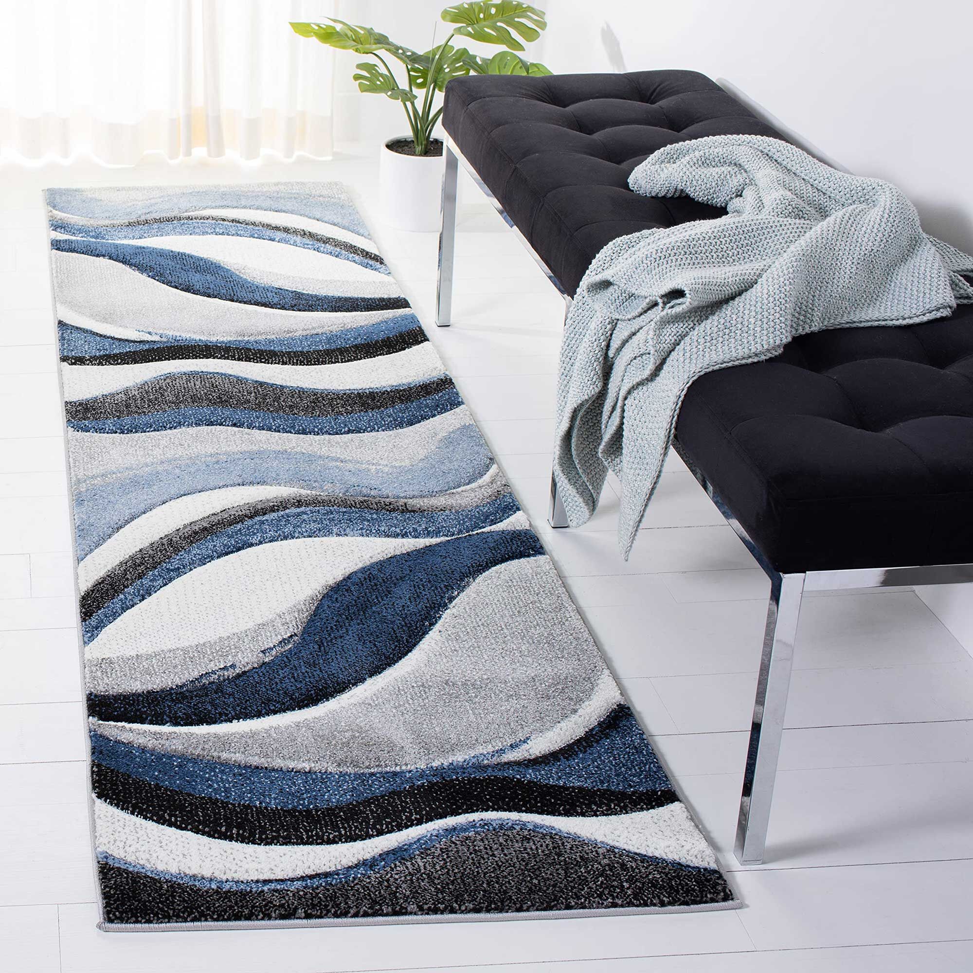 Large View Marvel Modern Wavy Rug