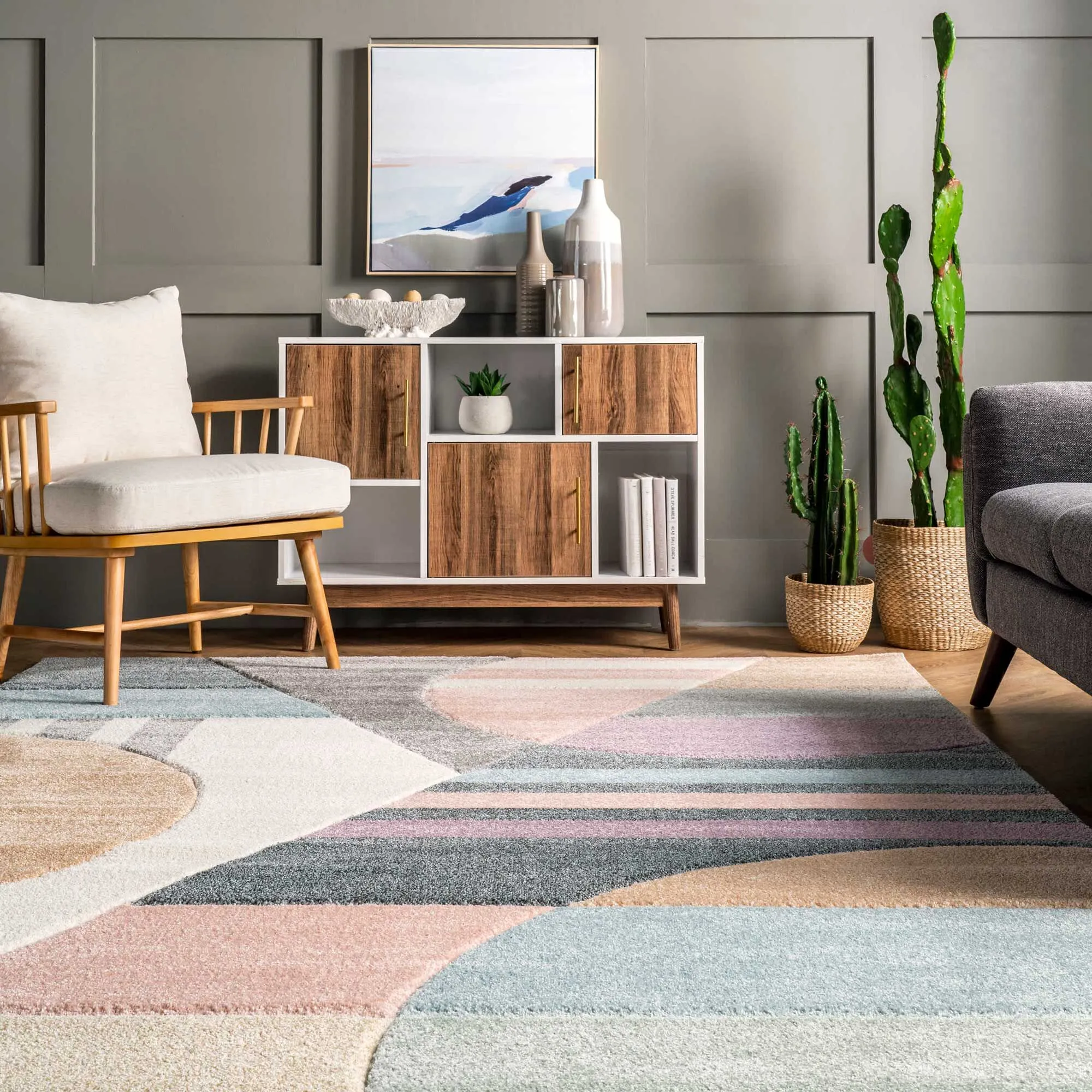 Marvel Modern Geometric Rug 