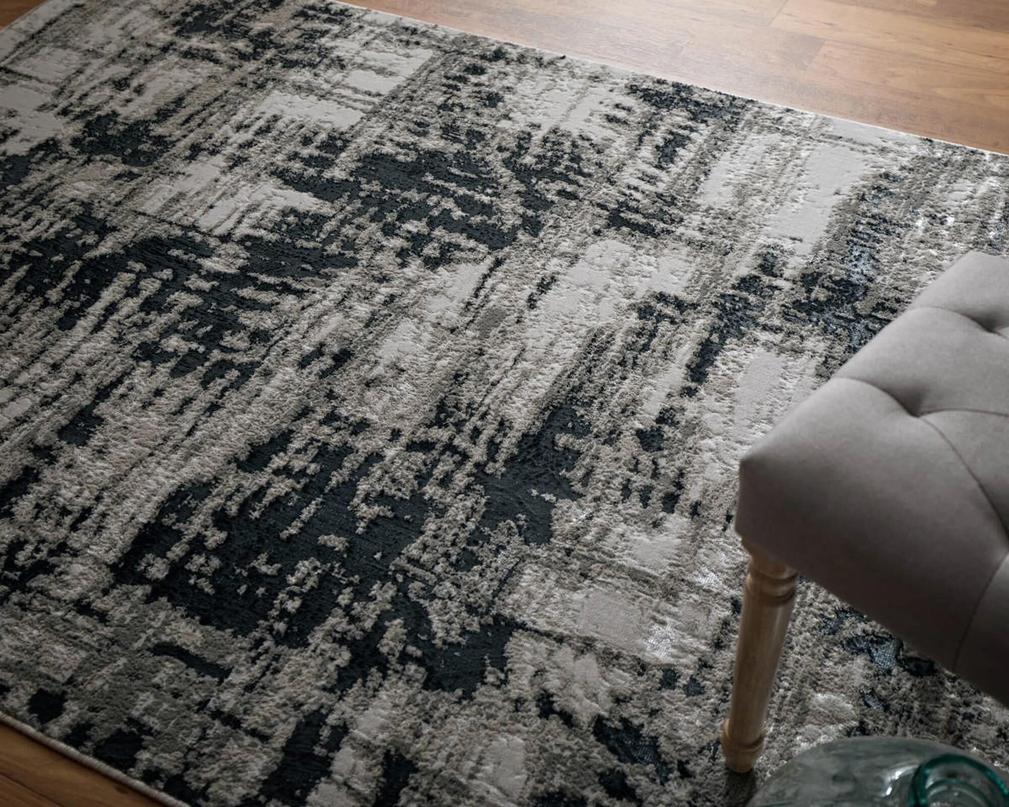 Mosaic Monotone Abstract Rug