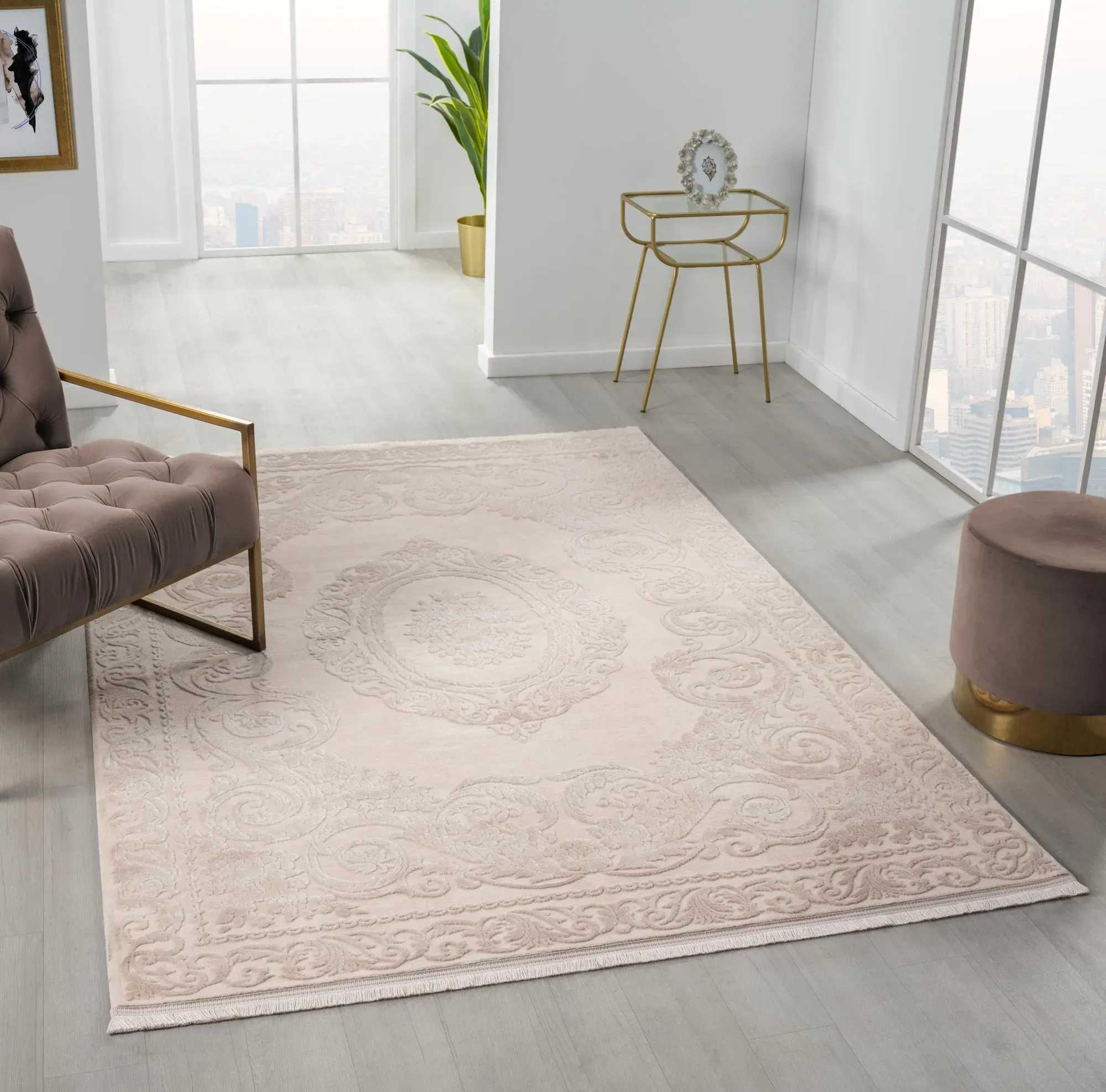 Mademoiselle Floral Parisian Rug