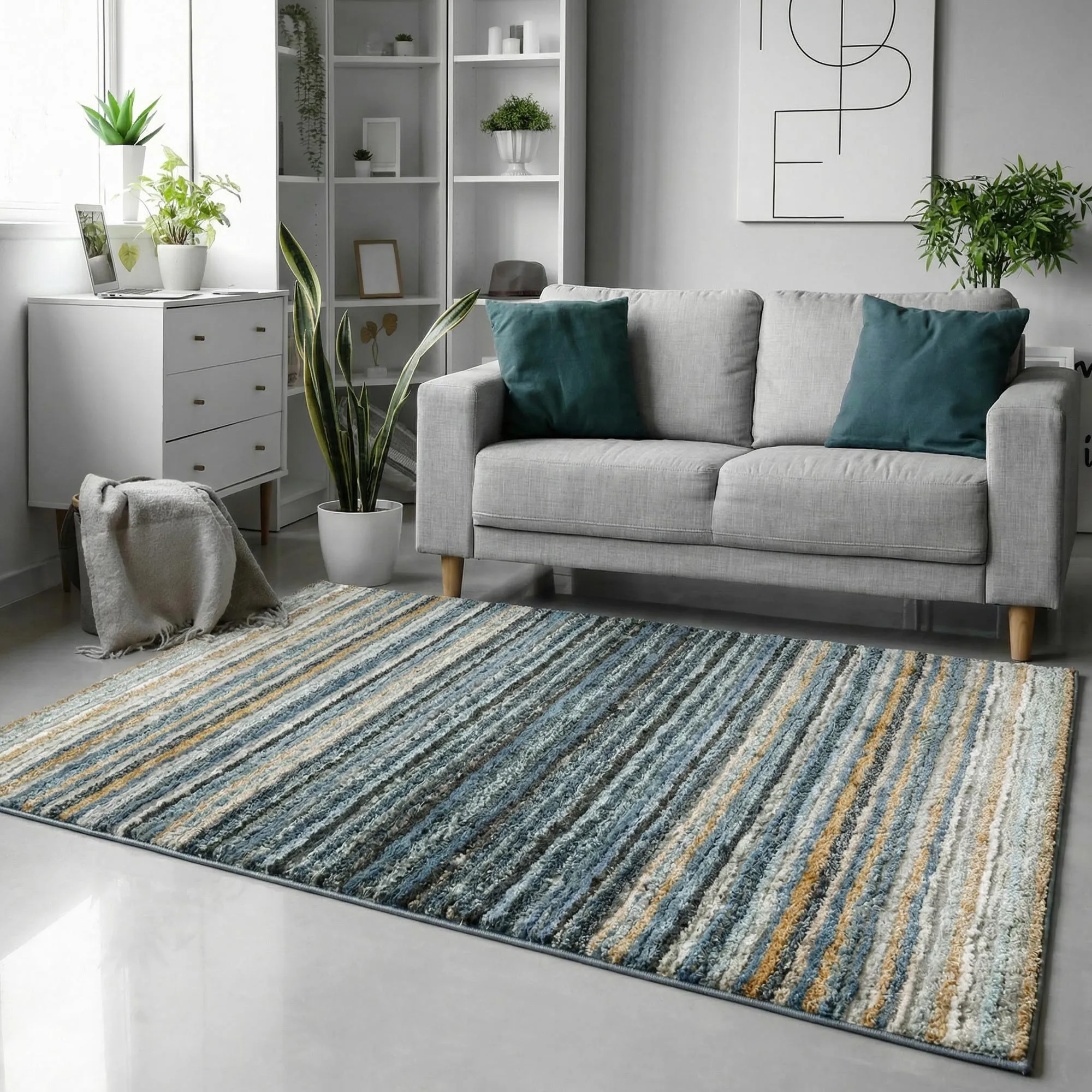 Mineral Striped Rug