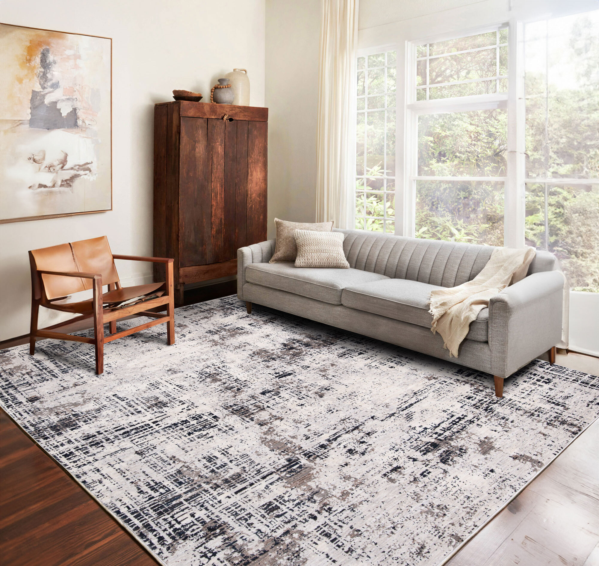 Nadia Modern Abstract Rug