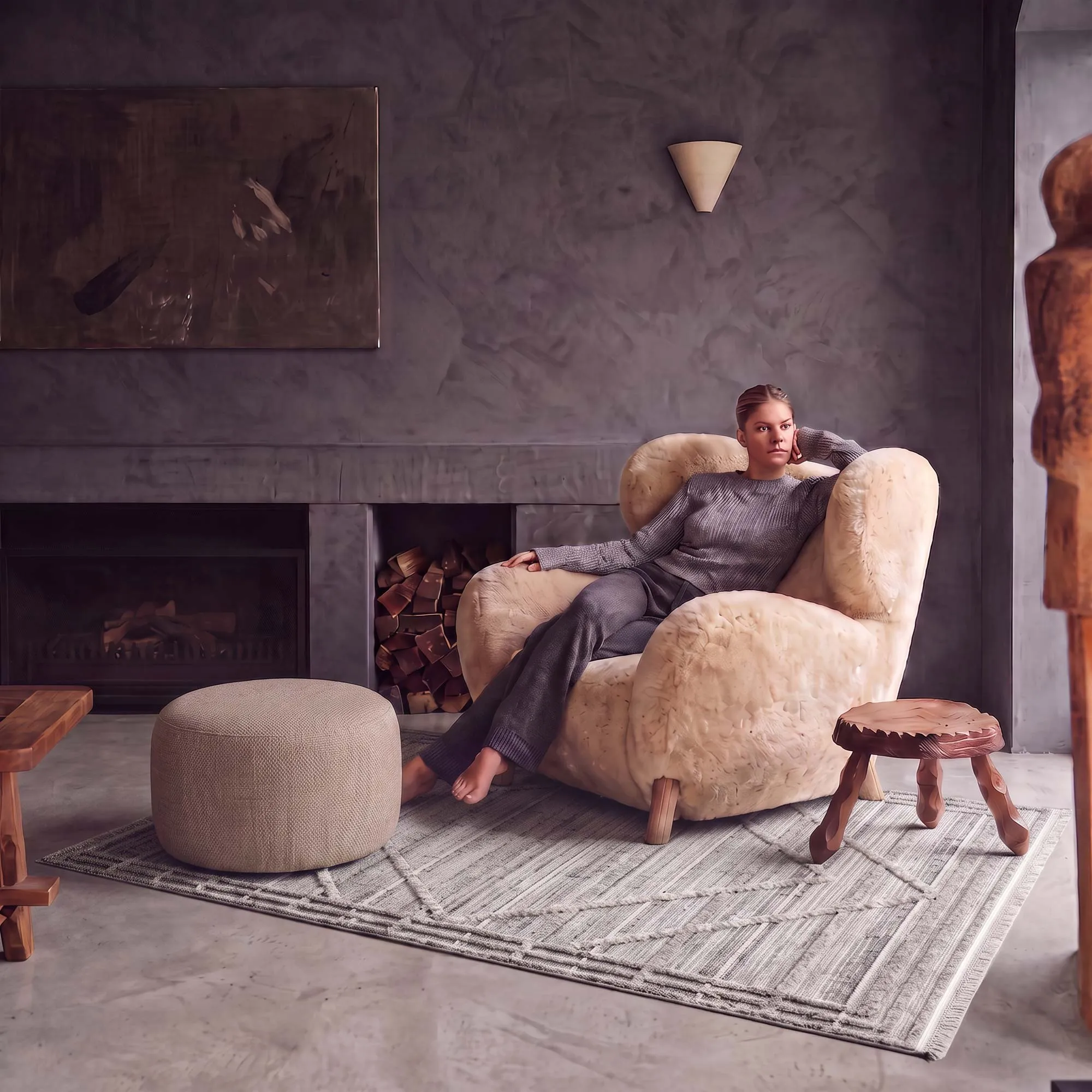 Spain  Bohemian Geometric Rug
