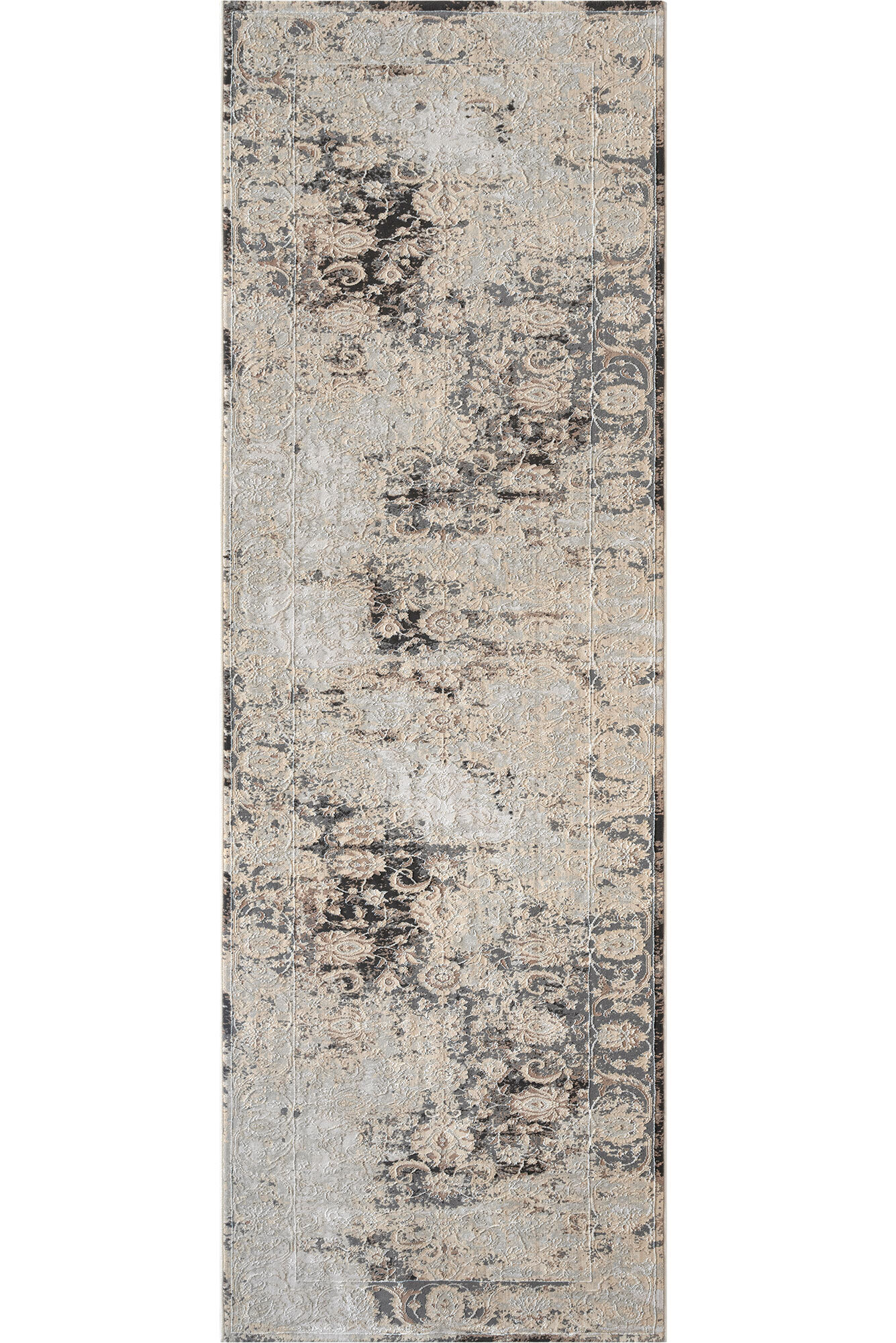 Large View Seve Contemporary Floral Rug