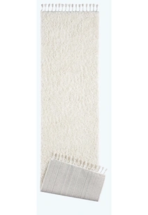 Joey Plain Cream Shaggy Rug