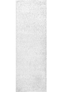 Luis Plain Cream Shaggy Rug