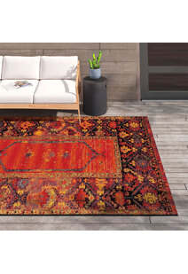 Marly Outdoor Medallion Rug
