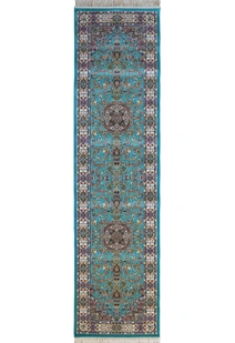 Parsa Blue Medallion Oriental Rug