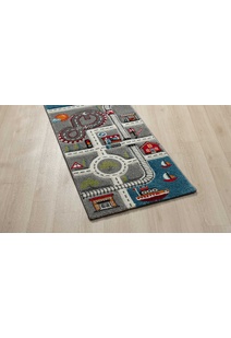 Speedy Kids Town Road Rug