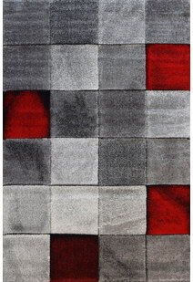 Lucia Square Pattern Rug LE22064-RR