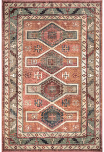Alder Tribal Aged Medallion Rug