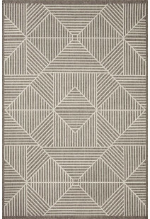 Alfresco Geometric Patio Rug