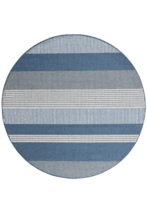 Alfa Contemporary Striped Rug(Size 200 x 200cm) ROUND