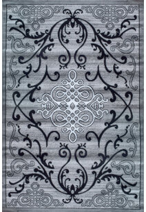 Americo Grey Medallion Rug