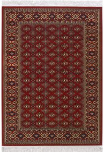 Red Traditional Afghan Rug