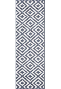 Ambient Geometric Outdoor Rug(Size 230 x 67cm) RUNNER