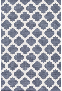 Ambient Blue Trellis Rug AO5503-B