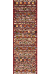 Aperto Geometric Flatweave Rug(Size 300 x 80cm) RUNNER