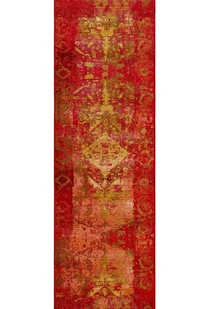 Aperto Transitional Red Rug(Size 300 x 80cm) RUNNER