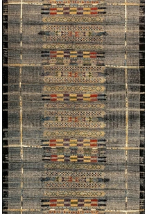 Aperto Grey Tribal Rug APE821-E