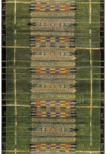 Aperto Green Tribal Rug APE821-G