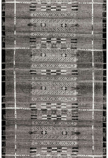 Aperto Black Tribal Rug APE821-K