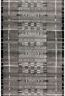 Aperto Black Tribal Rug APE821-K