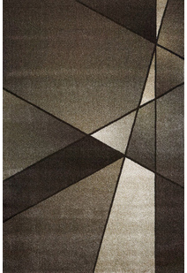 Aria Brown Modern Abstract Rug