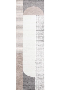 Austin Geometric Striped Rug(Size 300 x 80cm) RUNNER
