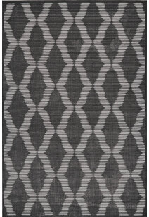 Brigitte Moroccan Black Trellis Rug