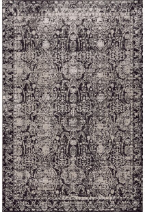 Brigitte Black Traditional Rug