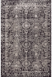 Brigitte Black Traditional Rug