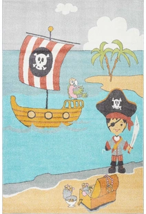 Candy Pirate Kids Rug CAN2064-V