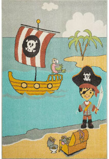 Candy Pirate Island Kids Rug