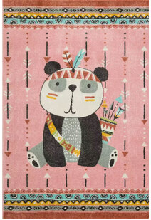 Candy Panda Bear Kids Rug