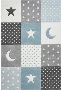 Charlie Moon & Stars Kids Rug