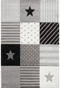 Charlie Square Pattern Kids Rug