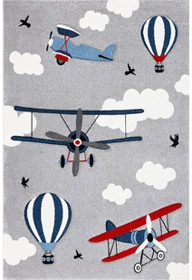 Charlie Plane Kids Rug CE4237-095