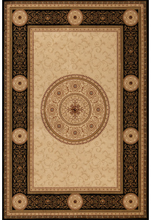 Cain Transitional Medallion Rug