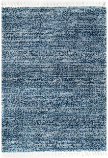 Charles Blue Moroccan Shaggy Rug