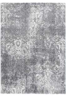 Cole Grey Floral Abstract Rug