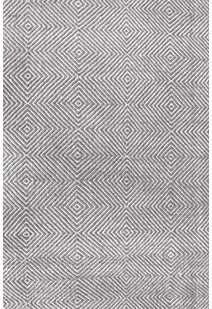 Dhurrie Grey Wool Rug DIDIA-GY
