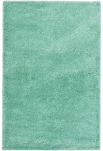 Dream Plain Green Thick Shag Rug