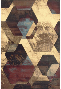 Eliza Modern Geometric Rug