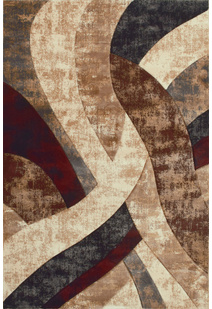 Eliza Carved Modern Wavy Rug