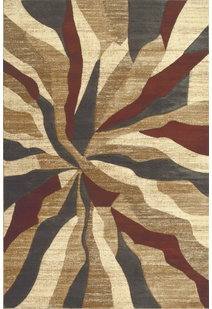 Eliza Beige Modern Abstract Rug