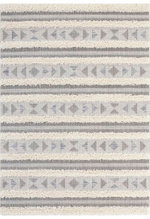 Evan Geometric Multi Texture Rug