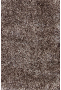 Elisa Silky Soft Brown Shaggy Rug