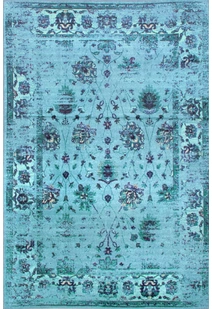 Ellie Overdyed Rubber Backed Rug